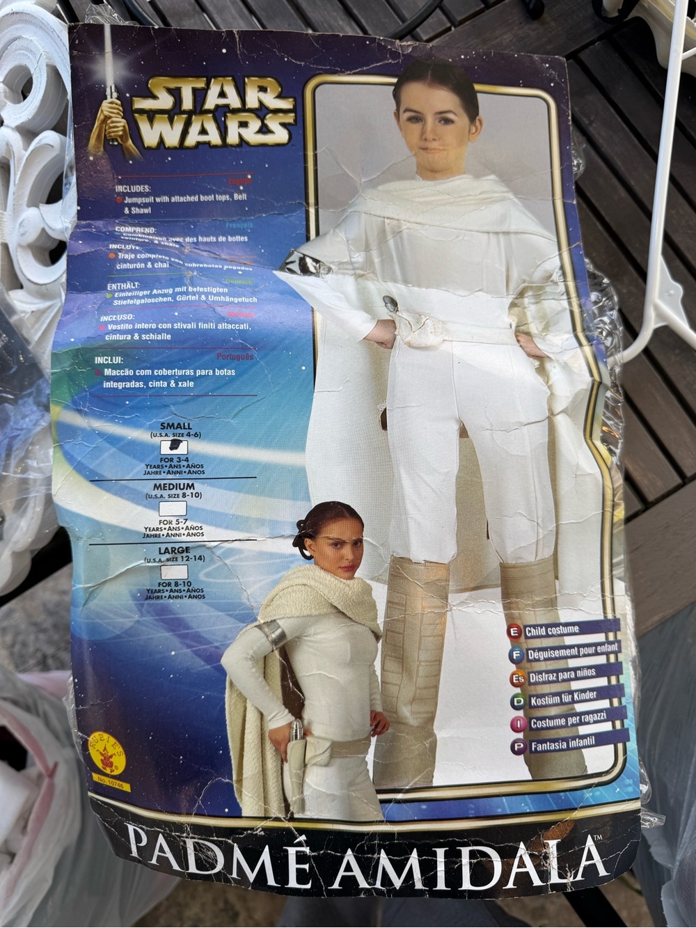 Star Wars Padmé Amidala kids Costume size small